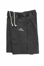 画像をギャラリービューアに読み込む, LASTMAN LOGO SWEAT SHORTS (BLACK)