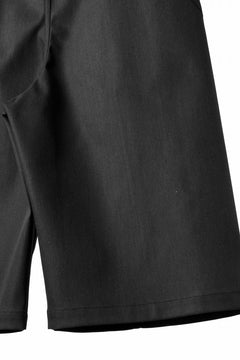 画像をギャラリービューアに読み込む, D-VEC TECH DENIM WIDE CROPPED TROUSERS / STRETCH TWILL (NIGHT SEA BLACK)