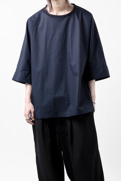 画像をギャラリービューアに読み込む, sus-sous atelier T / Lance 80/- cotton typewriter (NAVY)