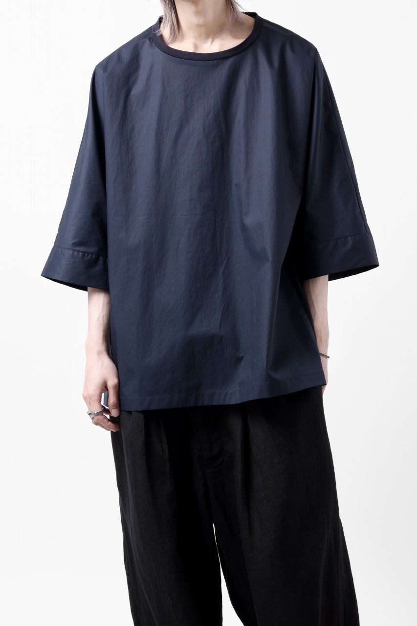 画像をギャラリービューアに読み込む, sus-sous atelier T / Lance 80/- cotton typewriter (NAVY)