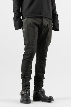 画像をギャラリービューアに読み込む, masnada BAGGY SCARRED STRETCH JEANS (SMUDGED LEGION)