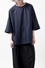 画像をギャラリービューアに読み込む, sus-sous atelier T / Lance 80/- cotton typewriter (NAVY)