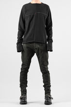 画像をギャラリービューアに読み込む, masnada BAGGY SCARRED STRETCH JEANS (SMUDGED LEGION)