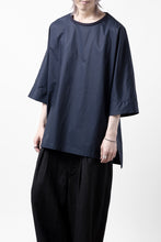 画像をギャラリービューアに読み込む, sus-sous atelier T / Lance 80/- cotton typewriter (NAVY)