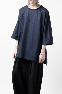 画像をギャラリービューアに読み込む, sus-sous atelier T / Lance 80/- cotton typewriter (NAVY)