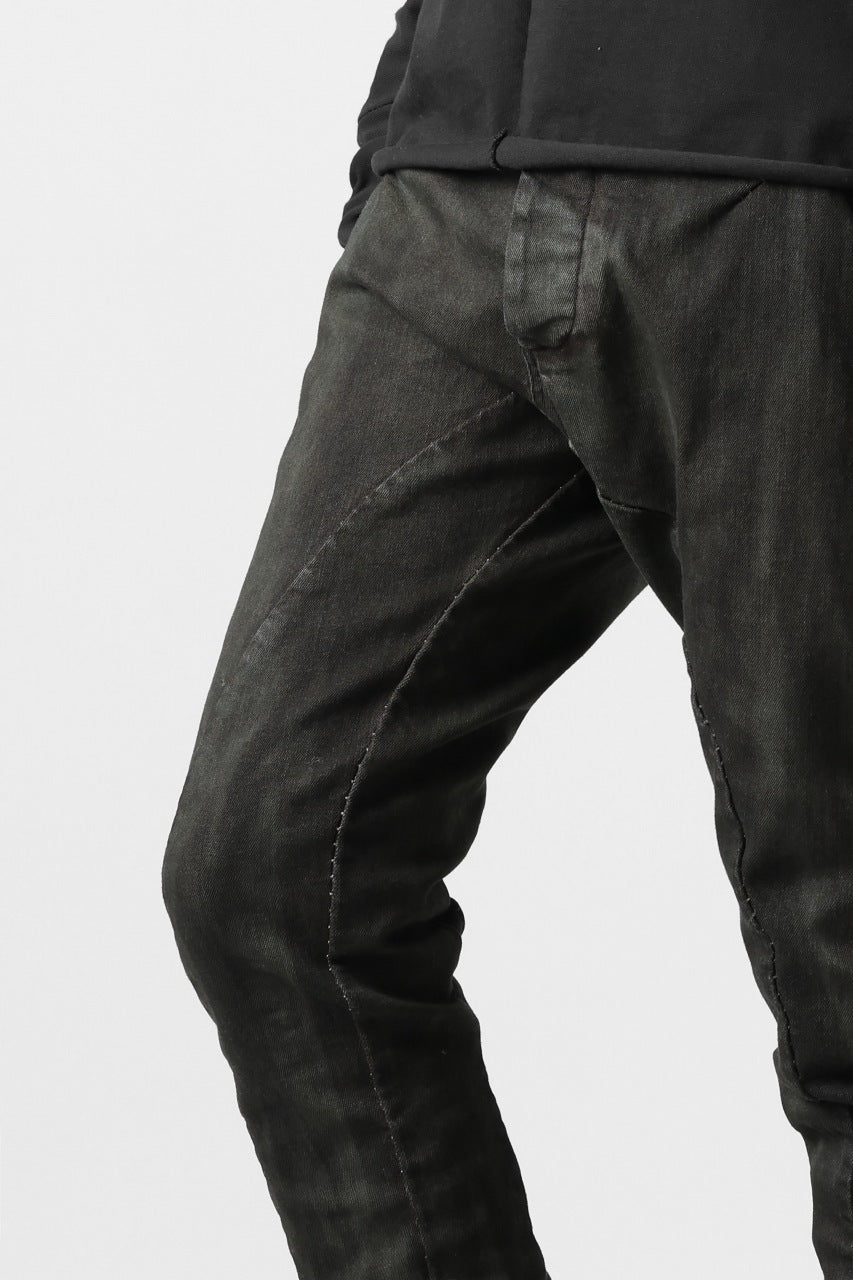 画像をギャラリービューアに読み込む, masnada BAGGY SCARRED STRETCH JEANS (SMUDGED LEGION)