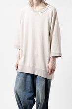 画像をギャラリービューアに読み込む, N/07 RAGLAN LOOSEY TOP / VINTAGE COTTON TERRY (OATMEAL)