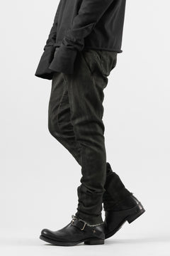 画像をギャラリービューアに読み込む, masnada BAGGY SCARRED STRETCH JEANS (SMUDGED LEGION)