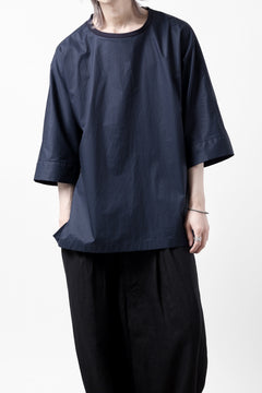 画像をギャラリービューアに読み込む, sus-sous atelier T / Lance 80/- cotton typewriter (NAVY)