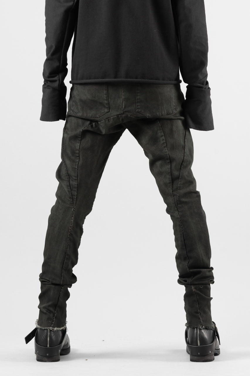 画像をギャラリービューアに読み込む, masnada BAGGY SCARRED STRETCH JEANS (SMUDGED LEGION)