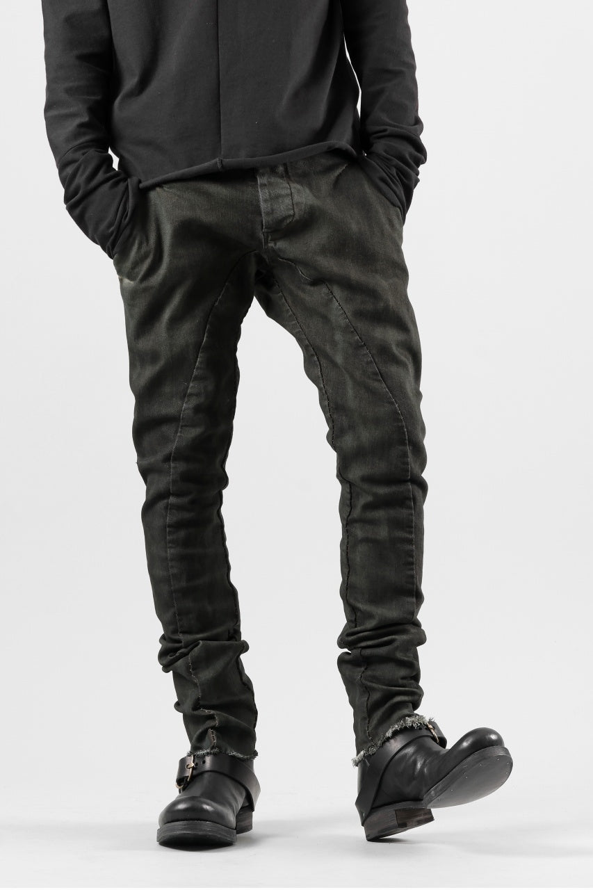 画像をギャラリービューアに読み込む, masnada BAGGY SCARRED STRETCH JEANS (SMUDGED LEGION)