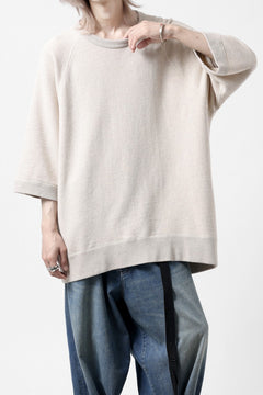 画像をギャラリービューアに読み込む, N/07 RAGLAN LOOSEY TOP / VINTAGE COTTON TERRY (OATMEAL)