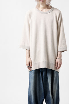 画像をギャラリービューアに読み込む, N/07 RAGLAN LOOSEY TOP / VINTAGE COTTON TERRY (OATMEAL)