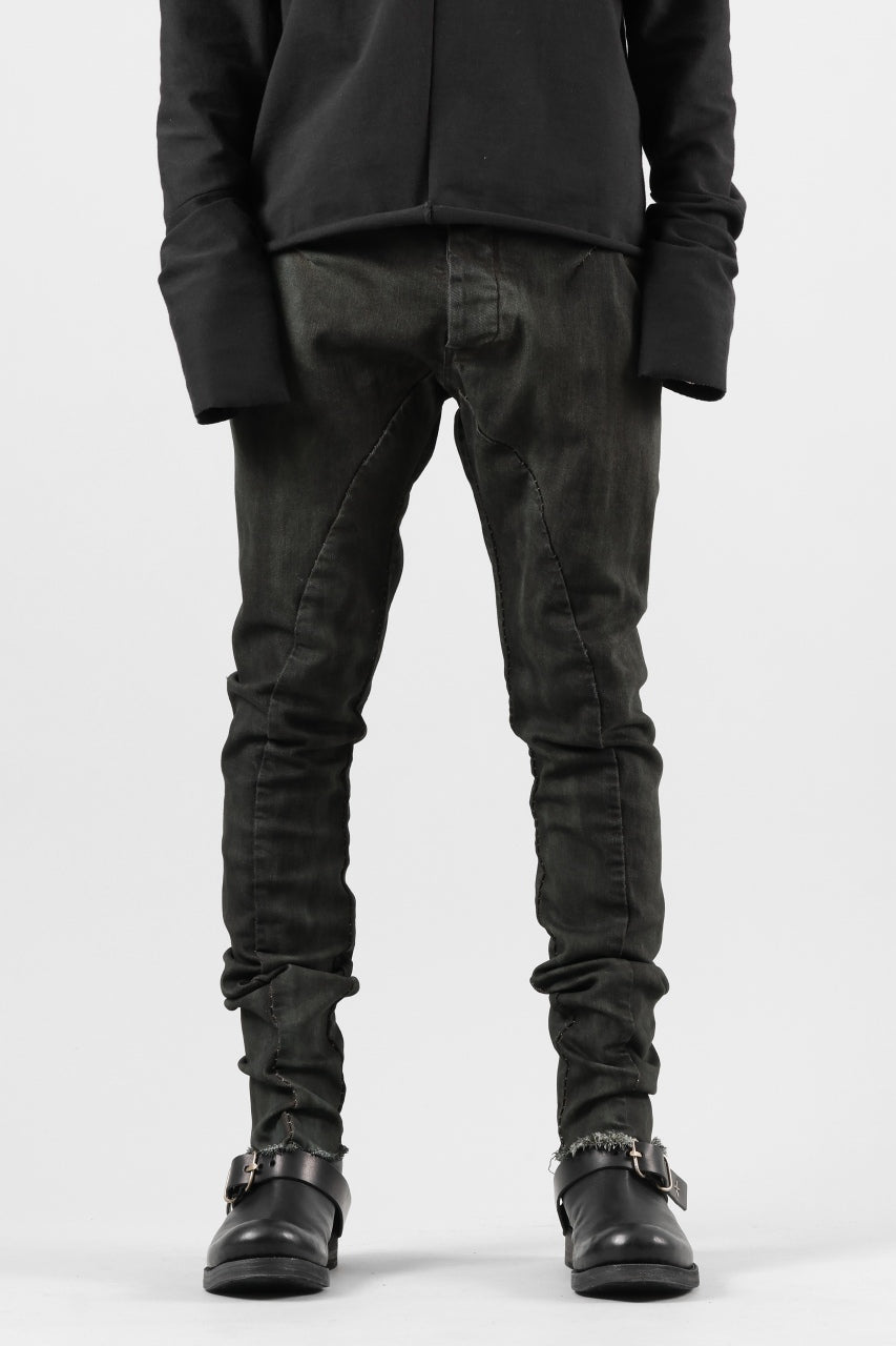 画像をギャラリービューアに読み込む, masnada BAGGY SCARRED STRETCH JEANS (SMUDGED LEGION)