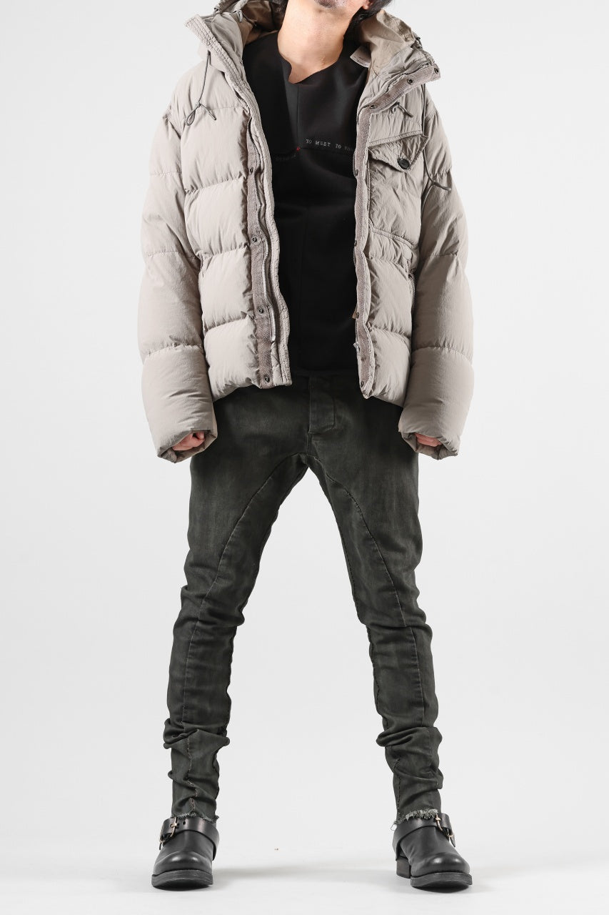 画像をギャラリービューアに読み込む, masnada BAGGY SCARRED STRETCH JEANS (SMUDGED LEGION)