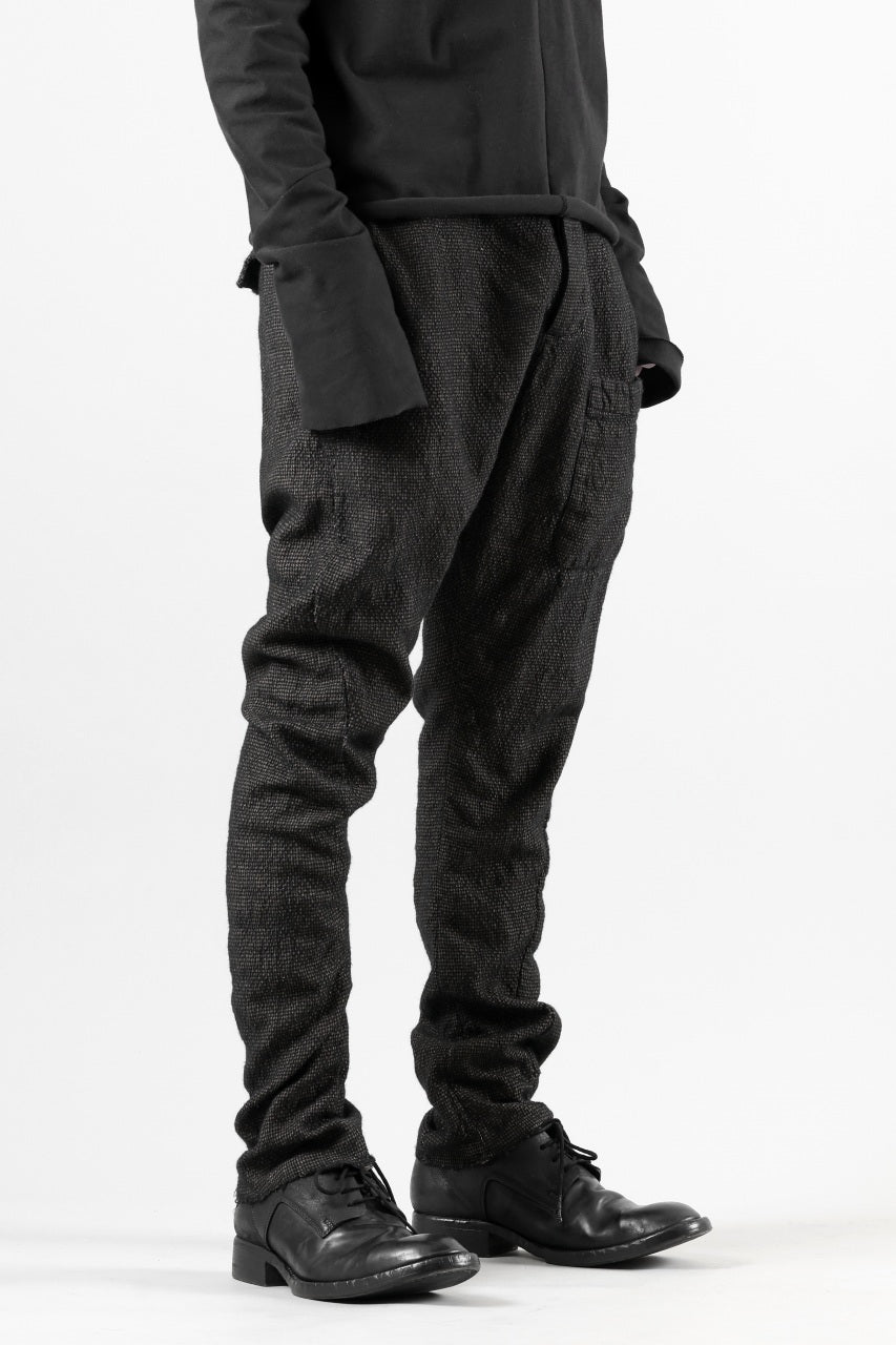 画像をギャラリービューアに読み込む, masnada BAGGY AVIATOR PANTS / OVER DYED HEMP AND WOOL (OVER DYE DUST)