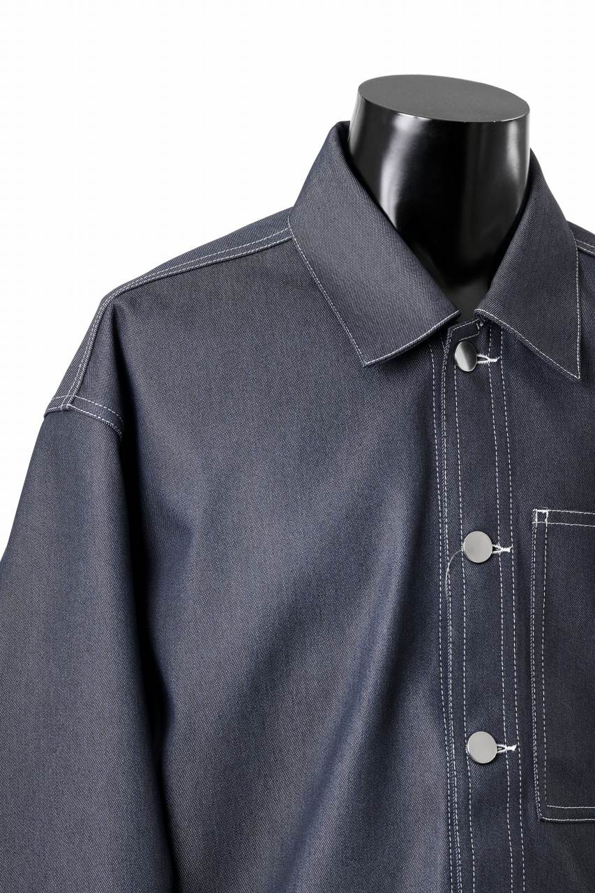 画像をギャラリービューアに読み込む, D-VEC TECH DENIM JACKET / STRETCH TWILL (INDIGO)