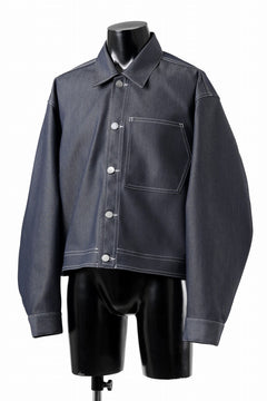 画像をギャラリービューアに読み込む, D-VEC TECH DENIM JACKET / STRETCH TWILL (INDIGO)