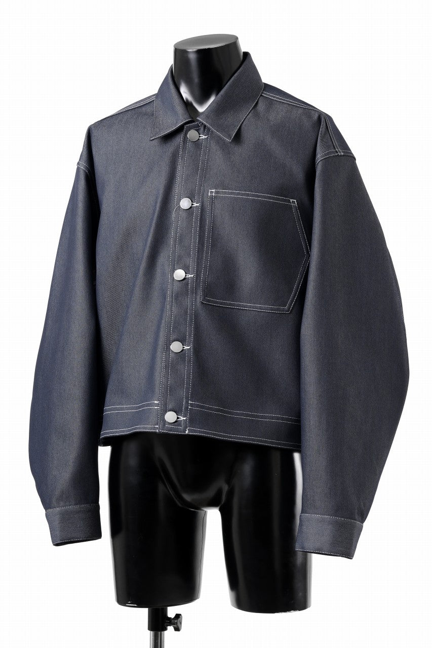 画像をギャラリービューアに読み込む, D-VEC TECH DENIM JACKET / STRETCH TWILL (INDIGO)