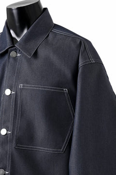 画像をギャラリービューアに読み込む, D-VEC TECH DENIM JACKET / STRETCH TWILL (INDIGO)