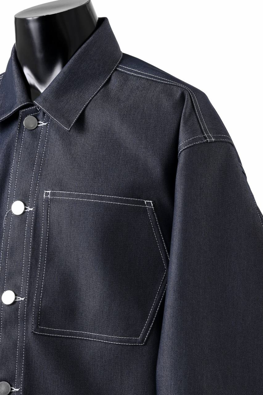 画像をギャラリービューアに読み込む, D-VEC TECH DENIM JACKET / STRETCH TWILL (INDIGO)