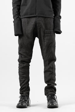 画像をギャラリービューアに読み込む, masnada BAGGY AVIATOR PANTS / OVER DYED HEMP AND WOOL (OVER DYE DUST)