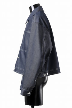 画像をギャラリービューアに読み込む, D-VEC TECH DENIM JACKET / STRETCH TWILL (INDIGO)