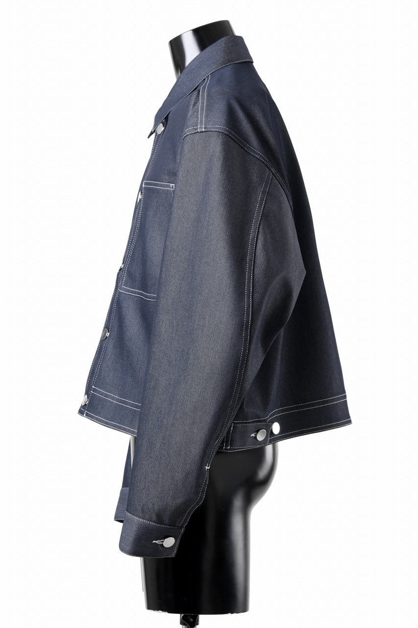 画像をギャラリービューアに読み込む, D-VEC TECH DENIM JACKET / STRETCH TWILL (INDIGO)