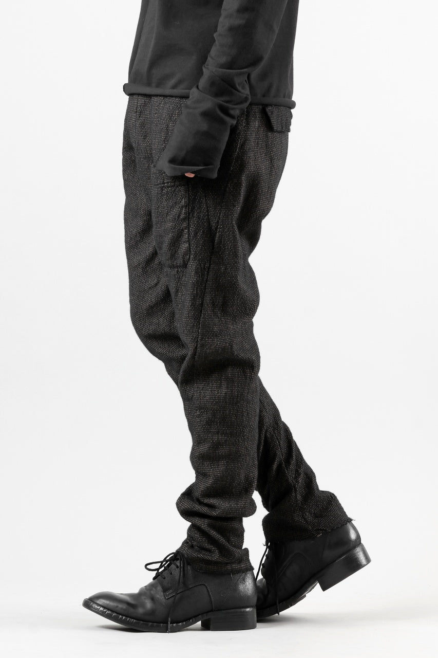 画像をギャラリービューアに読み込む, masnada BAGGY AVIATOR PANTS / OVER DYED HEMP AND WOOL (OVER DYE DUST)
