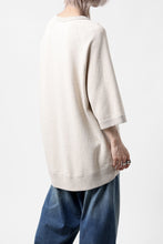画像をギャラリービューアに読み込む, N/07 RAGLAN LOOSEY TOP / VINTAGE COTTON TERRY (OATMEAL)