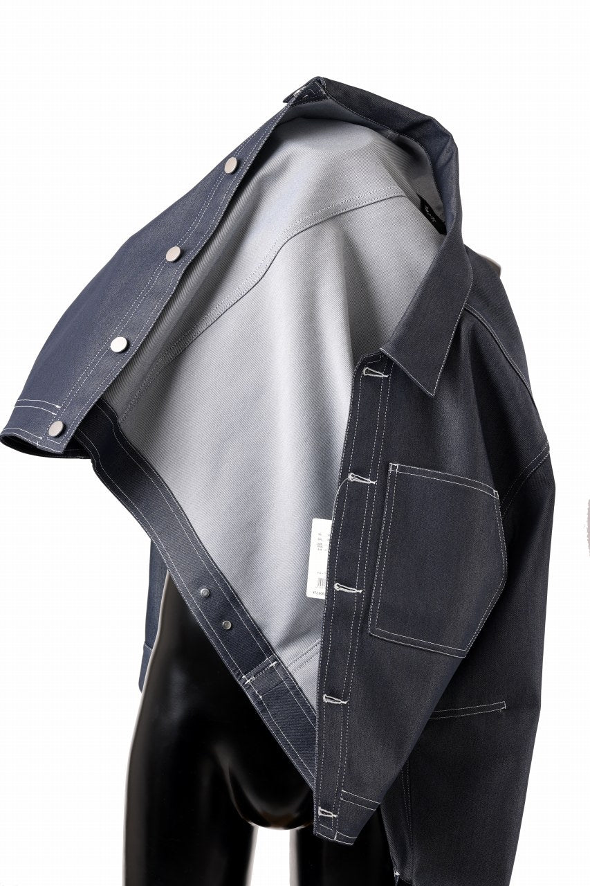 画像をギャラリービューアに読み込む, D-VEC TECH DENIM JACKET / STRETCH TWILL (INDIGO)