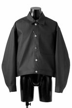 画像をギャラリービューアに読み込む, D-VEC TECH DENIM JACKET / STRETCH TWILL (NIGHT SEA BLACK)