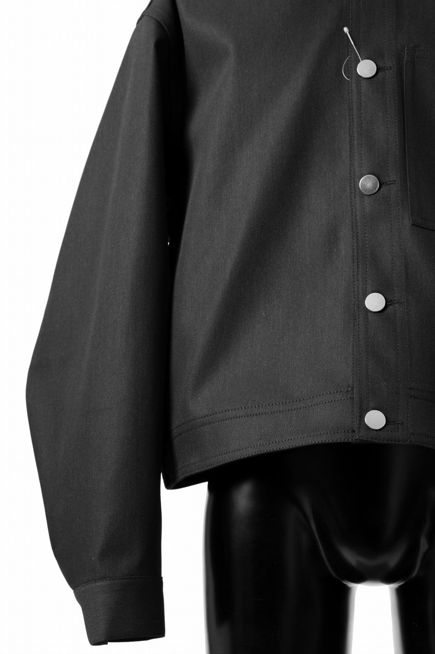 画像をギャラリービューアに読み込む, D-VEC TECH DENIM JACKET / STRETCH TWILL (NIGHT SEA BLACK)