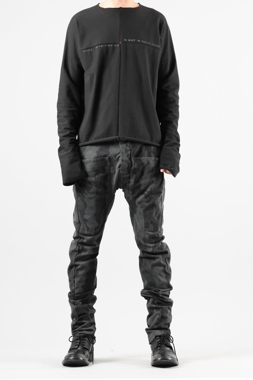 画像をギャラリービューアに読み込む, masnada SLIM GUSSET PANTS / STRETCH MICRO RIP COTTON (CAMO LEGION)