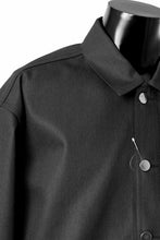 画像をギャラリービューアに読み込む, D-VEC TECH DENIM JACKET / STRETCH TWILL (NIGHT SEA BLACK)