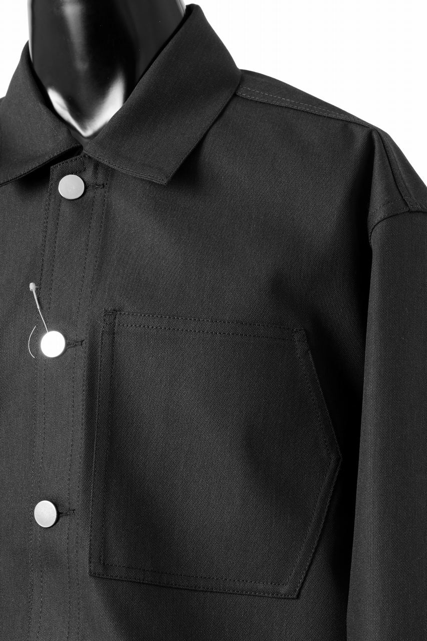 画像をギャラリービューアに読み込む, D-VEC TECH DENIM JACKET / STRETCH TWILL (NIGHT SEA BLACK)