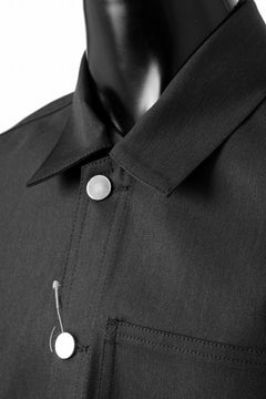 画像をギャラリービューアに読み込む, D-VEC TECH DENIM JACKET / STRETCH TWILL (NIGHT SEA BLACK)