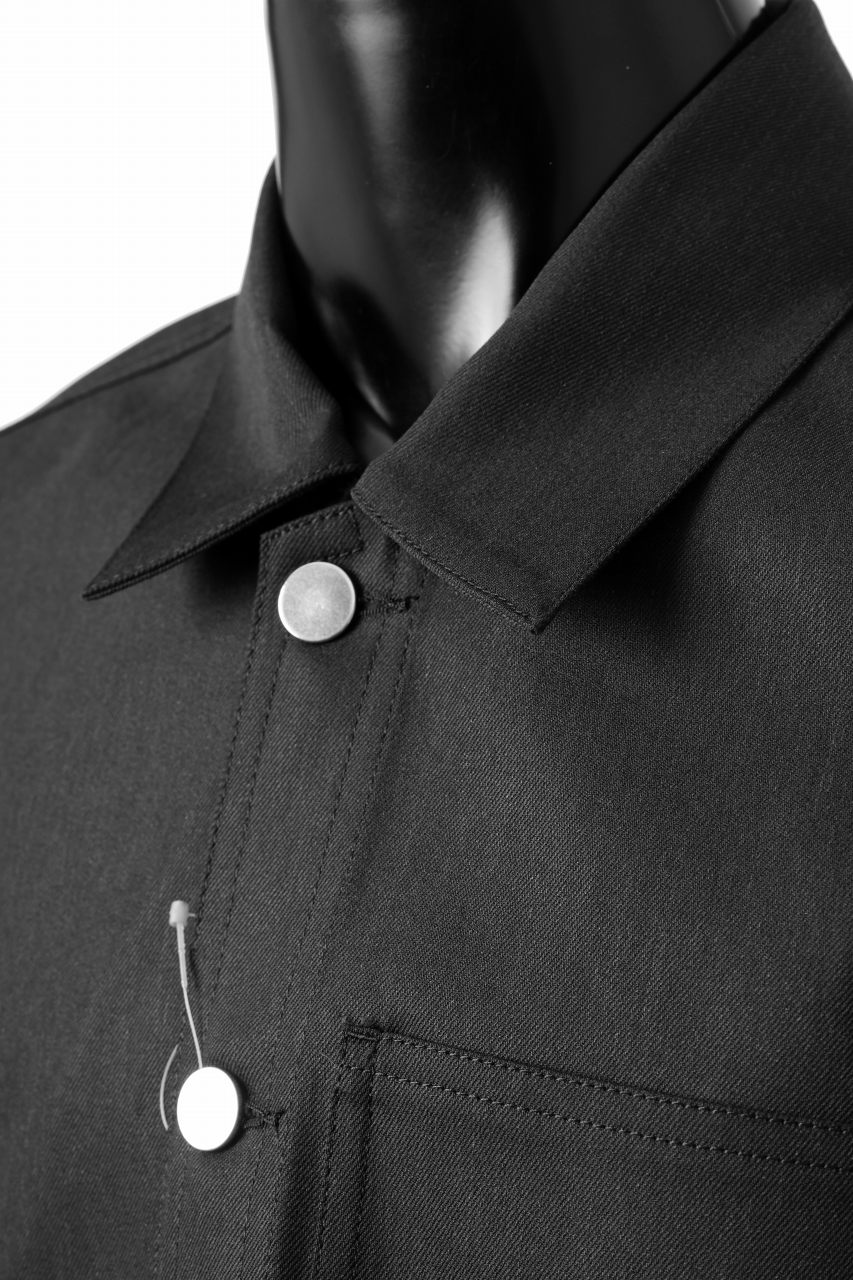 画像をギャラリービューアに読み込む, D-VEC TECH DENIM JACKET / STRETCH TWILL (NIGHT SEA BLACK)