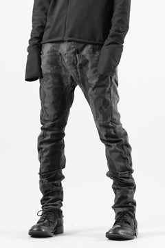 画像をギャラリービューアに読み込む, masnada SLIM GUSSET PANTS / STRETCH MICRO RIP COTTON (CAMO LEGION)