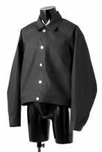 画像をギャラリービューアに読み込む, D-VEC TECH DENIM JACKET / STRETCH TWILL (NIGHT SEA BLACK)