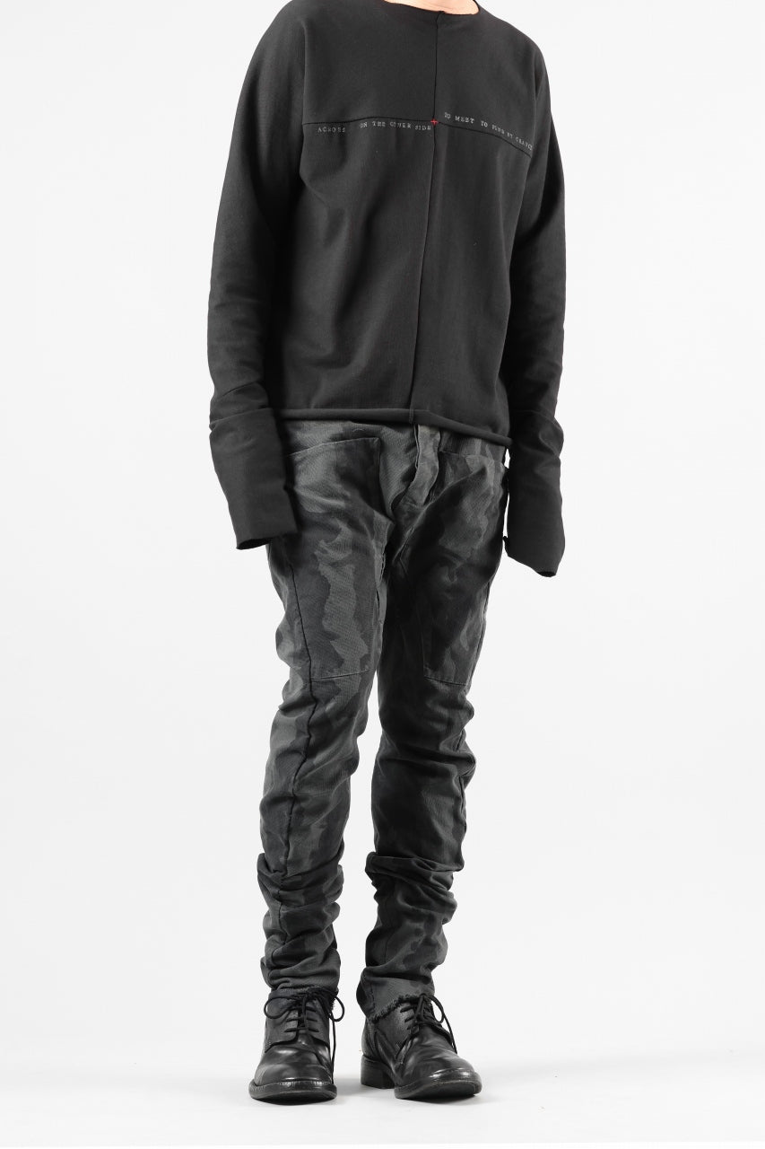 画像をギャラリービューアに読み込む, masnada SLIM GUSSET PANTS / STRETCH MICRO RIP COTTON (CAMO LEGION)