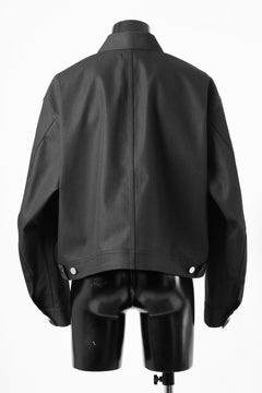 画像をギャラリービューアに読み込む, D-VEC TECH DENIM JACKET / STRETCH TWILL (NIGHT SEA BLACK)