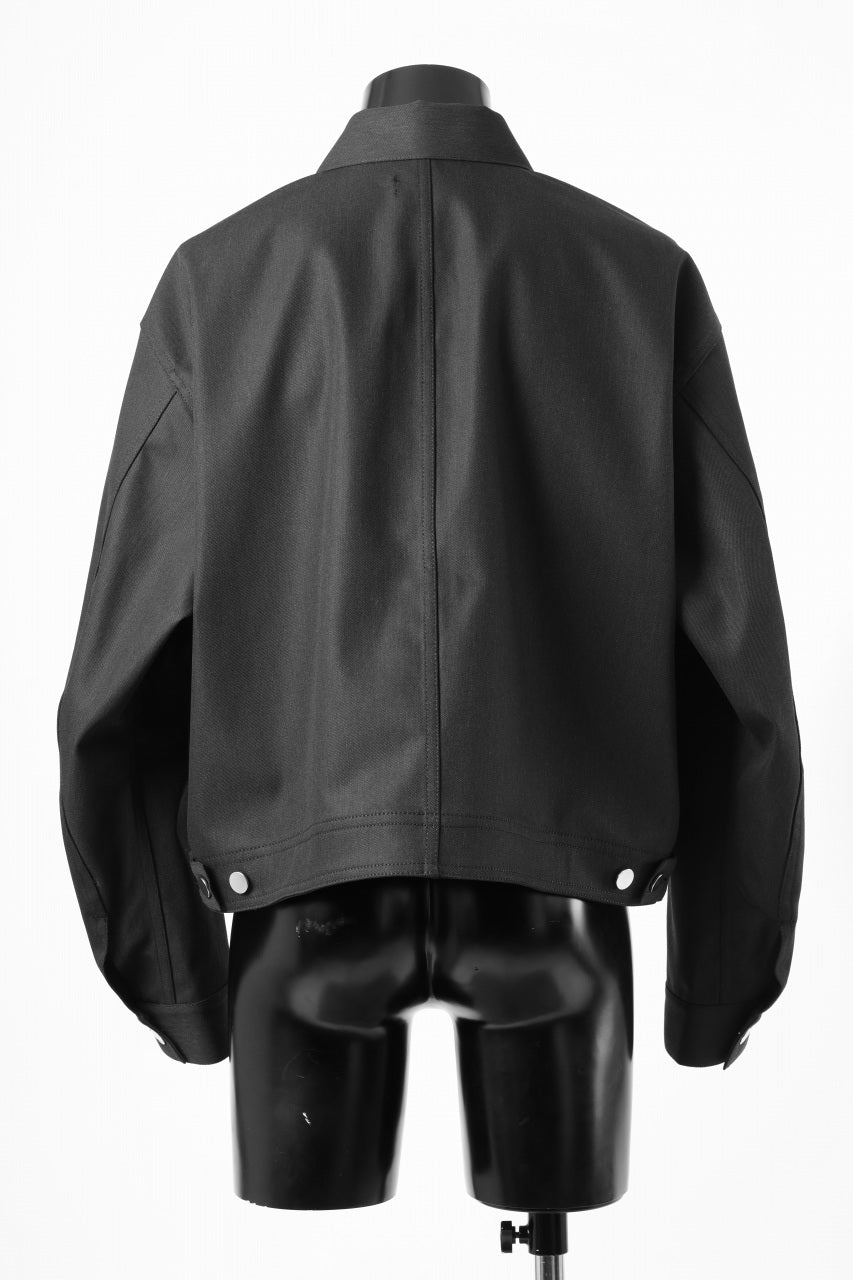 画像をギャラリービューアに読み込む, D-VEC TECH DENIM JACKET / STRETCH TWILL (NIGHT SEA BLACK)