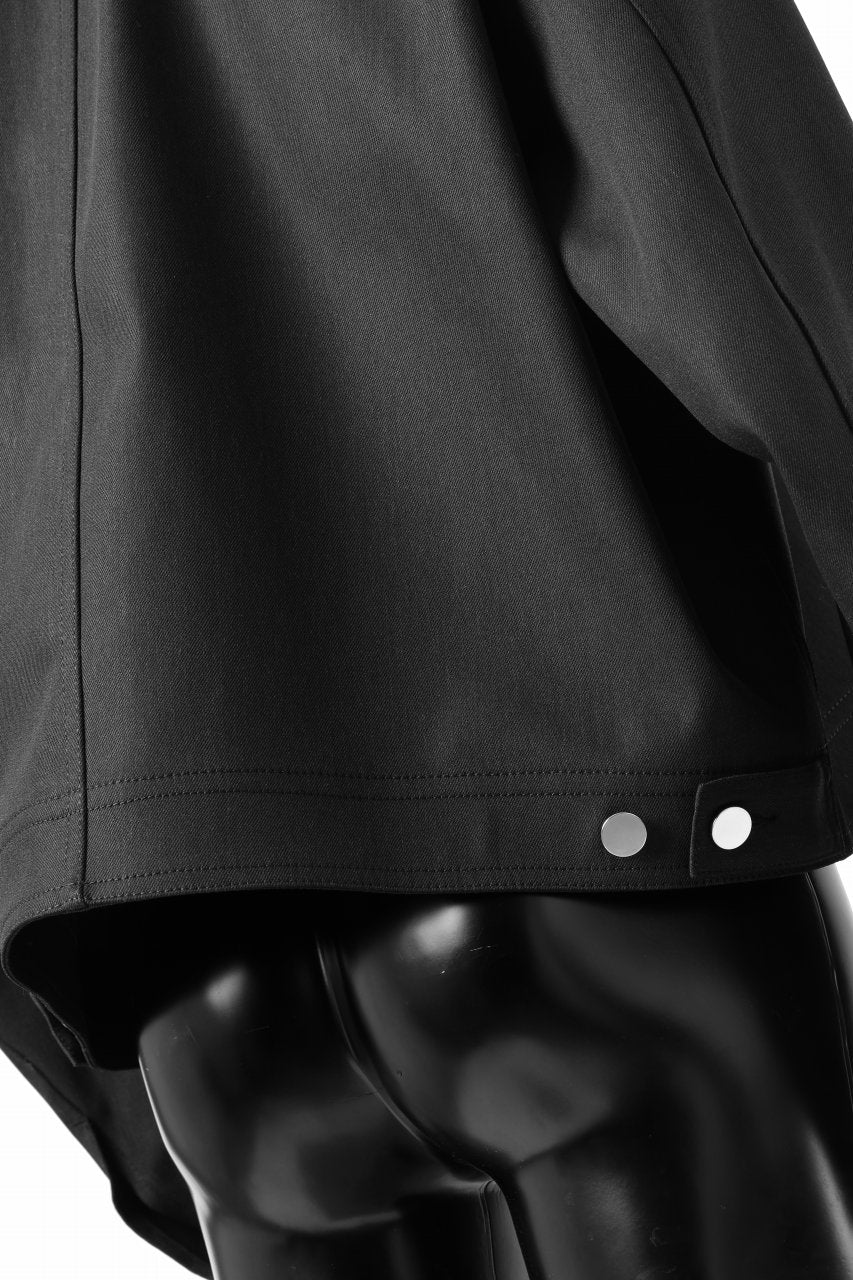 画像をギャラリービューアに読み込む, D-VEC TECH DENIM JACKET / STRETCH TWILL (NIGHT SEA BLACK)