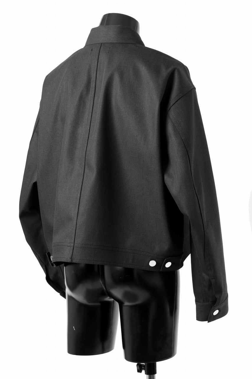 画像をギャラリービューアに読み込む, D-VEC TECH DENIM JACKET / STRETCH TWILL (NIGHT SEA BLACK)