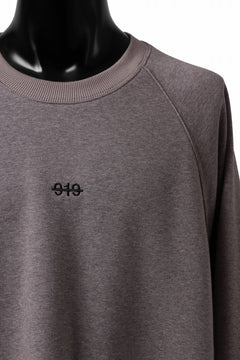 画像をギャラリービューアに読み込む, A.F ARTEFACT BOMBERHEAT® BACK LOGO DOLMAN TOPS (BROWN)