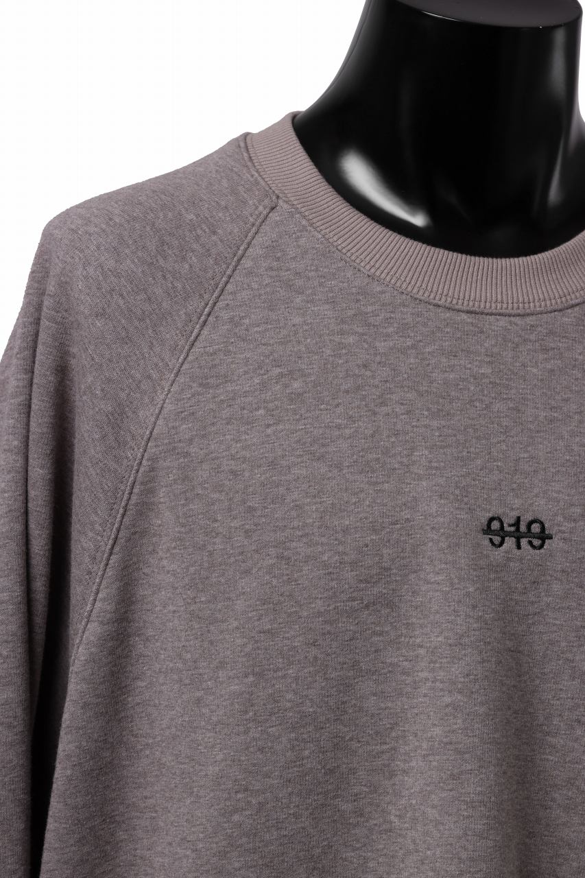 画像をギャラリービューアに読み込む, A.F ARTEFACT BOMBERHEAT® BACK LOGO DOLMAN TOPS (BROWN)
