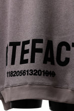 画像をギャラリービューアに読み込む, A.F ARTEFACT BOMBERHEAT® BACK LOGO DOLMAN TOPS (BROWN)