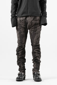 画像をギャラリービューアに読み込む, masnada SLIM GUSSET PANTS / STRETCH MICRO RIP COTTON (CAMO DUST)