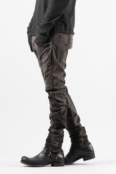 画像をギャラリービューアに読み込む, masnada SLIM GUSSET PANTS / STRETCH MICRO RIP COTTON (CAMO DUST)